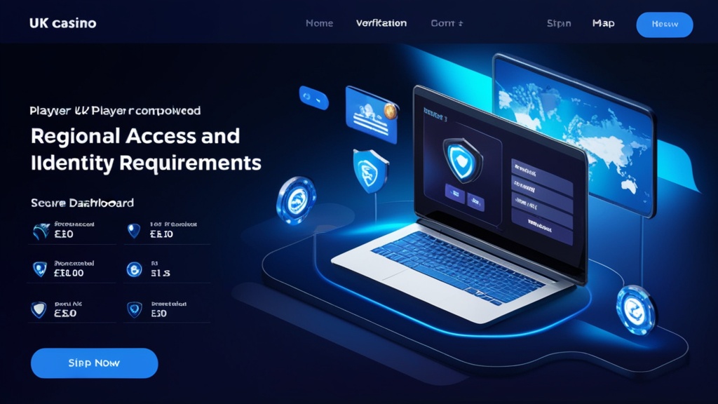 UK player checking login requirements on a casino account screen