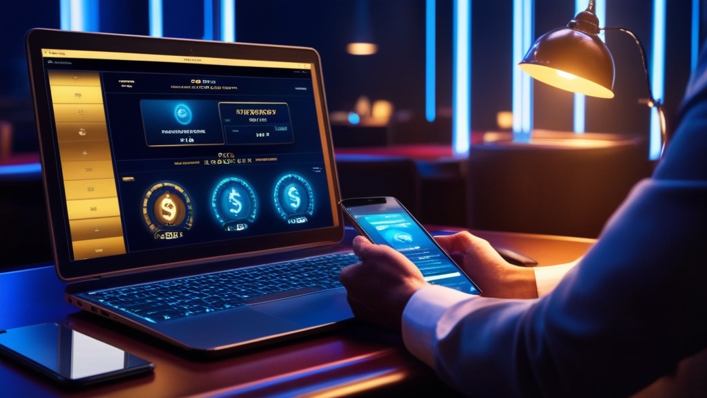 Casino cashier dashboard showing withdrawal status and payout processing